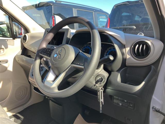 eKワゴン M バックカメラ クリアランスソナー レーンアシスト 衝突被害軽減システム オートライト キーレスエントリー アイドリングストップ 電動格納ミラー シートヒーター ベンチシート CVT 盗難防止システム(44枚目)