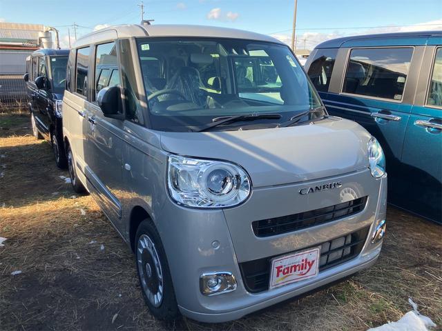 ムーヴキャンバス セオリーG バックカメラ 両側電動スライドドア クリアランスソナー 衝突被害軽減システム オートライト LEDヘッドランプ スマートキー アイドリングストップ 電動格納ミラー シートヒーター ベンチシート CVT(18枚目)