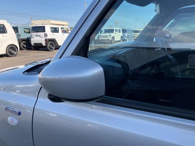 アルト ハイブリッドＳ　クリアランスソナー　レーンアシスト　衝突被害軽減システム　オートライト　キーレスエントリー　アイドリングストップ　電動格納ミラー　シートヒーター　ＣＶＴ　盗難防止システム　ＡＢＳ　ＥＳＣ（36枚目）