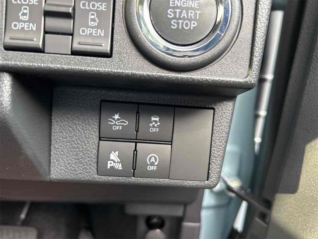 ムーヴキャンバス セオリーＧ　届け出済み未使用車　両側電動スライドドア　クリアランスソナー　衝突被害軽減システム　オートライト　ＬＥＤヘッドランプ　スマートキー　アイドリングストップ　電動格納ミラー　シートヒーター　ベンチシート（9枚目）