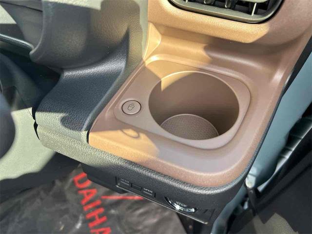 ムーヴキャンバス セオリーＧ　届け出済み未使用車　両側電動スライドドア　クリアランスソナー　衝突被害軽減システム　オートライト　ＬＥＤヘッドランプ　スマートキー　アイドリングストップ　電動格納ミラー　シートヒーター　ベンチシート（14枚目）