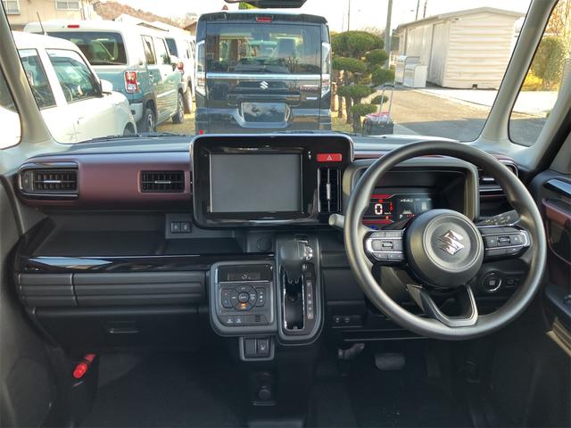 スペーシアカスタム ハイブリッドGS 届け出済み未使用車 両側スライド・片側電動 クリアランスソナー オートクルーズコントロール オートライト LEDヘッドランプ スマートキー アイドリングストップ 電動格納ミラー シートヒーター(6枚目)