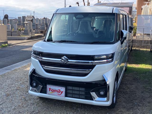 スペーシアカスタム ハイブリッドGS 届け出済み未使用車 両側スライド・片側電動 クリアランスソナー オートクルーズコントロール オートライト LEDヘッドランプ スマートキー アイドリングストップ 電動格納ミラー シートヒーター(16枚目)