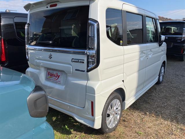 スペーシアカスタム ハイブリッドGS 届け出済み未使用車 両側スライド・片側電動 クリアランスソナー オートクルーズコントロール オートライト LEDヘッドランプ スマートキー アイドリングストップ 電動格納ミラー シートヒーター(20枚目)