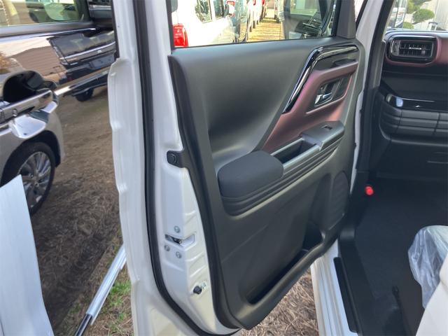 スペーシアカスタム ハイブリッドGS 届け出済み未使用車 両側スライド・片側電動 クリアランスソナー オートクルーズコントロール オートライト LEDヘッドランプ スマートキー アイドリングストップ 電動格納ミラー シートヒーター(50枚目)