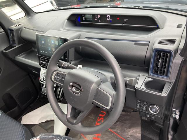 タント カスタムＸ　届け出済み未使用車　バックカメラ　両側電動スライドドア　ＴＶ　クリアランスソナー　衝突被害軽減システム　オートライト　ＬＥＤヘッドランプ　スマートキー　アイドリングストップ　電動格納ミラー（42枚目）