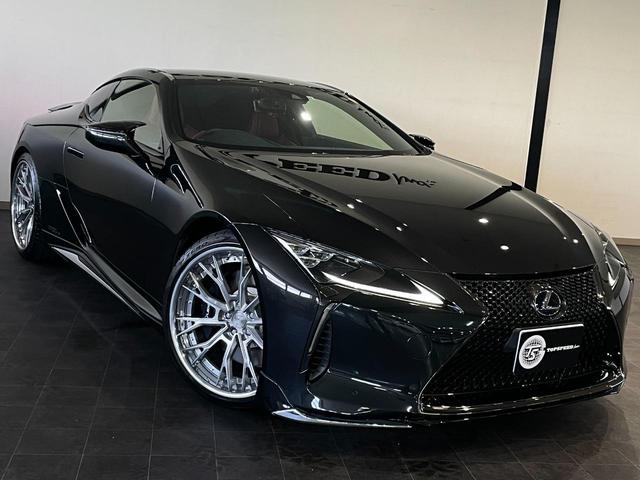 ＬＣ ＬＣ５００ｈ　Ｓパッケージ　モデリスタエアロ　ＬＥＸＵＳセーフティシステム　ＦＯＲＧＥＤ２２ＡＷ　カーボンルーフ　アルカンターラハーフレザーシート　マークレビンソン　可変マフラー　純正１０．３インチ　社外セキュリティー（6枚目）