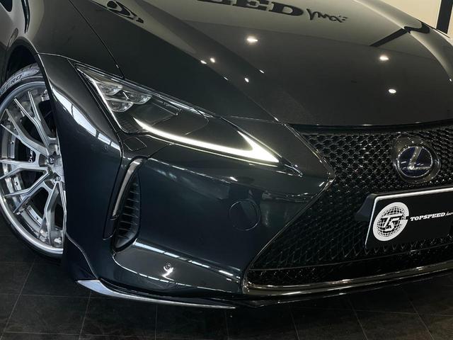 ＬＣ ＬＣ５００ｈ　Ｓパッケージ　モデリスタエアロ　ＬＥＸＵＳセーフティシステム　ＦＯＲＧＥＤ２２ＡＷ　カーボンルーフ　アルカンターラハーフレザーシート　マークレビンソン　可変マフラー　純正１０．３インチ　社外セキュリティー（46枚目）