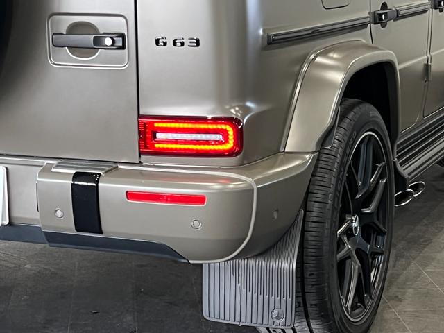 Ｇクラス Ｇ６３　マヌファクトゥーアエディション　ＡＭＧ　Ｇクラス　Ｇ６３　Ｍａｎｕｆａｋｔｕｒ　Ｅｄｉｔｉｏｎ　特別仕様３００台限定車　正規ディーラー車　特別色マグノダークオリーブグリーン　ＡＭＧレザーエクスクルーシブインテリア　可変バルブ（71枚目）