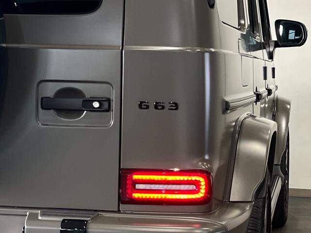 Ｇクラス Ｇ６３　マヌファクトゥーアエディション　ＡＭＧ　Ｇクラス　Ｇ６３　Ｍａｎｕｆａｋｔｕｒ　Ｅｄｉｔｉｏｎ　特別仕様３００台限定車　正規ディーラー車　特別色マグノダークオリーブグリーン　ＡＭＧレザーエクスクルーシブインテリア　可変バルブ（72枚目）