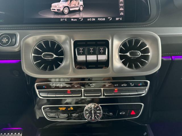 Ｇクラス Ｇ６３　ＡＭＧレザーエクスクルーシブパッケージ　バンパーガード　アップルカープレイ　４ＷＤ車輛　電動ステップ付き　走行中ＴＶ視聴可能　　ドライブレコーダー　ＯＰ２２インチＡＷ　レーダー　サンルーフ付き（46枚目）