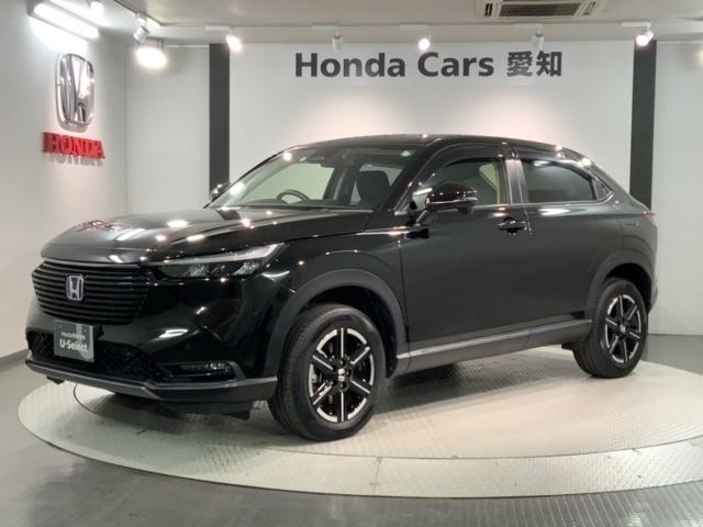 ヴェゼル ｅ：ＨＥＶ　Ｘ　Ｈ　ＳＥＮＳＩＮＧ　最長５年保証　ワンオ－ナ－　ナビＶＸＵ－２２５ＶＺｉ　ＴＶ　Ｒカメラ　ＣＤ録音　ＢＴオ－ディオ　ＤＶＤ　ＥＴＣ　ＬＥＤライト　ＶＳＡ　クルコン　アルミ　スマ－トキ－　盗難防止装置（46枚目）