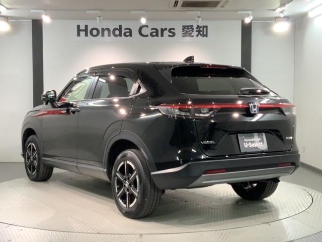 ヴェゼル ｅ：ＨＥＶ　Ｘ　Ｈ　ＳＥＮＳＩＮＧ　最長５年保証　ワンオ－ナ－　ナビＶＸＵ－２２５ＶＺｉ　ＴＶ　Ｒカメラ　ＣＤ録音　ＢＴオ－ディオ　ＤＶＤ　ＥＴＣ　ＬＥＤライト　ＶＳＡ　クルコン　アルミ　スマ－トキ－　盗難防止装置（48枚目）