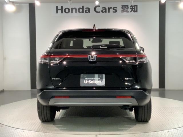 ヴェゼル ｅ：ＨＥＶ　Ｘ　Ｈ　ＳＥＮＳＩＮＧ　最長５年保証　ワンオ－ナ－　ナビＶＸＵ－２２５ＶＺｉ　ＴＶ　Ｒカメラ　ＣＤ録音　ＢＴオ－ディオ　ＤＶＤ　ＥＴＣ　ＬＥＤライト　ＶＳＡ　クルコン　アルミ　スマ－トキ－　盗難防止装置（49枚目）