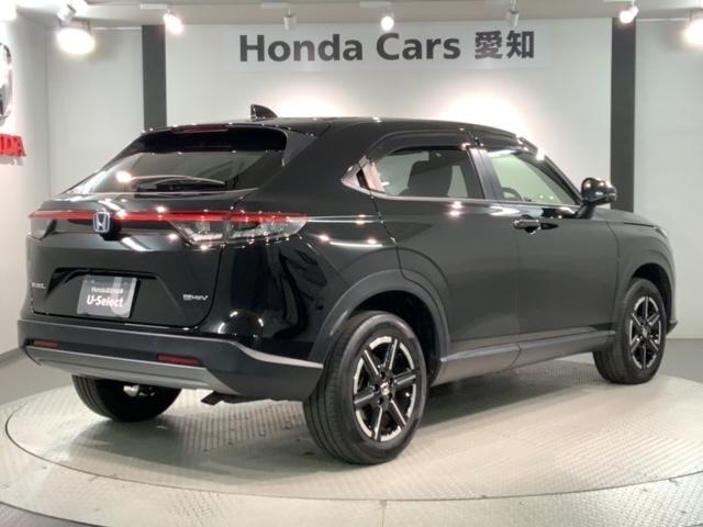 ヴェゼル ｅ：ＨＥＶ　Ｘ　Ｈ　ＳＥＮＳＩＮＧ　最長５年保証　ワンオ－ナ－　ナビＶＸＵ－２２５ＶＺｉ　ＴＶ　Ｒカメラ　ＣＤ録音　ＢＴオ－ディオ　ＤＶＤ　ＥＴＣ　ＬＥＤライト　ＶＳＡ　クルコン　アルミ　スマ－トキ－　盗難防止装置（50枚目）