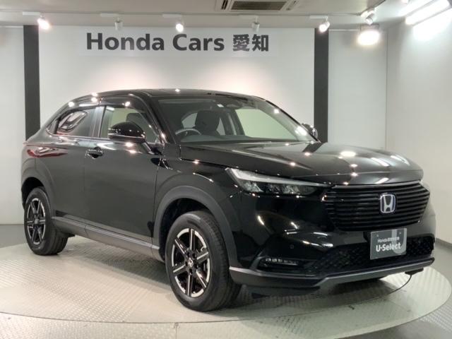 ヴェゼル ｅ：ＨＥＶ　Ｘ　Ｈ　ＳＥＮＳＩＮＧ　最長５年保証　ワンオ－ナ－　ナビＶＸＵ－２２５ＶＺｉ　ＴＶ　Ｒカメラ　ＣＤ録音　ＢＴオ－ディオ　ＤＶＤ　ＥＴＣ　ＬＥＤライト　ＶＳＡ　クルコン　アルミ　スマ－トキ－　盗難防止装置（52枚目）