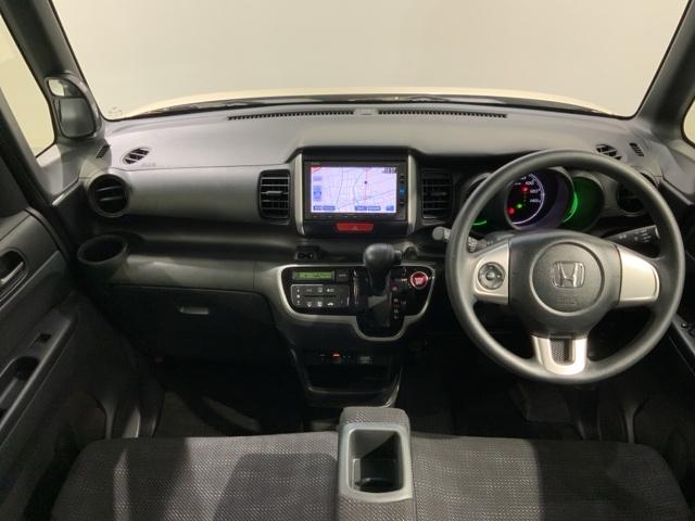 Ｎ－ＢＯＸ Ｇ・Ｌパッケージ　あんしんＰＫＧ　１年保証　ナビＶＸＭ－１６４ＶＦＸＩ　フルセグ　Ｒカメラ　ＤＶＤ　ＥＴＣ　両側電動ドア　ＨＩＤ　ＶＳＡ　スマ－トキ－　盗難防止装置　ＡＡＣ（7枚目）