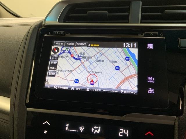 フィットハイブリッド Ｌ　ホンダセンシング　１年保証　純正ナビ　ＴＶ　Ｒカメラ　ＢＴオ－ディオ　ＤＶＤ　ドラレコ　ＥＴＣ　ＬＥＤライト　ＶＳＡ　クルコン　アルミ　フォグ　スマキ－　整備記録簿（5枚目）