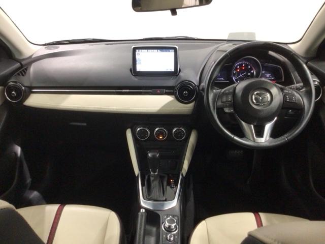 デミオ ＸＤツーリング　Ｌパッケージ　１年保証　純正ナビ　ＴＶ　ＲカメラＢＴオ－ディオ　ＤＶＤ　衝突軽減Ｂ　ＬＥＤライト　横滑り防止　クルコン　アルミ　スマ－トキ－　盗難防止装置　整備記録簿　ＡＡＣ　スペアキ－　ドアバイザ－　Ｗエアバッグ（8枚目）