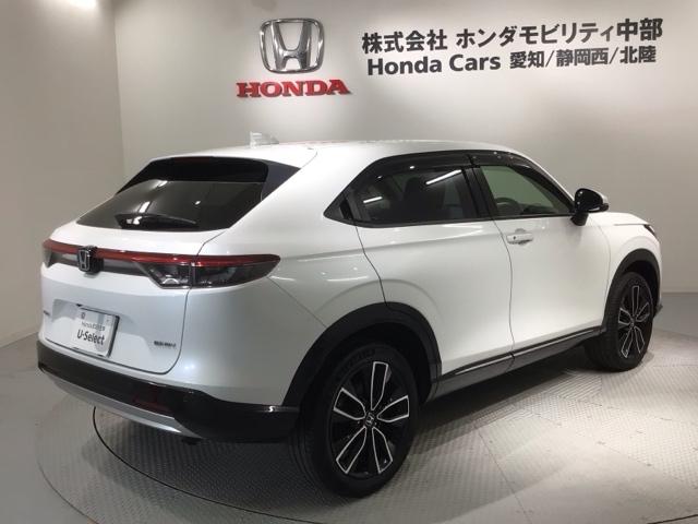 ヴェゼル ｅ：ＨＥＶ　Ｚ　Ｈ　ＳＥＮＳＩＮＧ　最長５年保証　ワンオーナー　純正ナビ　ＴＶ　Ｒカメラ　マルチビュー　ＢＴオ－ディオ　ＥＴＣ　ＬＥＤライト　ＶＳＡ　シートヒーター　クルコン　Ｐテールゲート　アルミ　フォグ　スマキー（50枚目）