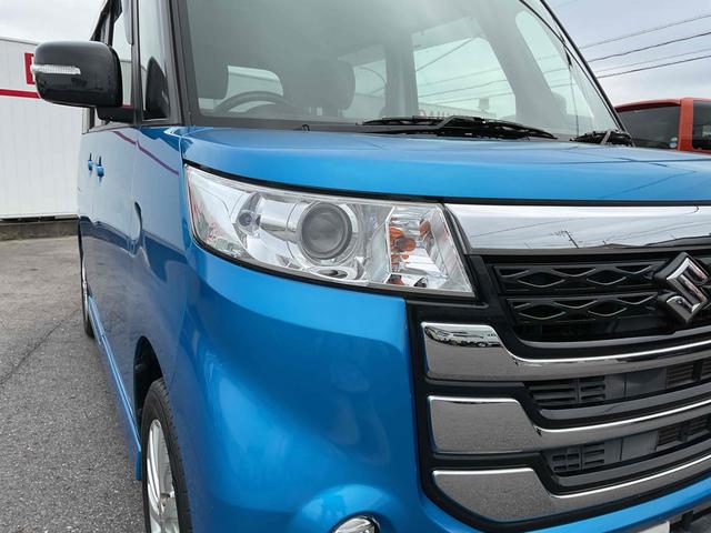 スペーシアカスタムZ ベースグレード ETC 両側スライド・片側電動 ナビ TV オートライト HID スマートキー アイドリングストップ 電動格納ミラー シートヒーター ベンチシート CVT 盗難防止システム ABS CD USB(32枚目)