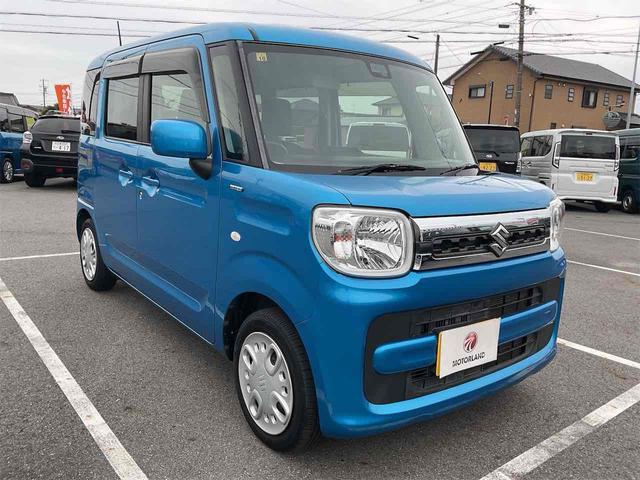 スペーシア ハイブリッドX 両側電動スライドドア ナビ TV クリアランスソナー レーンアシスト 衝突被害軽減システム オートライト スマートキー アイドリングストップ 電動格納ミラー シートヒーター ベンチシート CVT(13枚目)