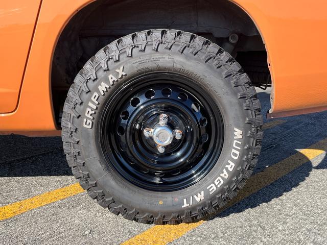 プロボックス Ｆ　カスタム　社外ヘッドライト　社外バンパー　社外ボンネット　リフトアップ　ＭＴタイヤ　キャリア＆ラック　シートカバー　ベットキット（25枚目）