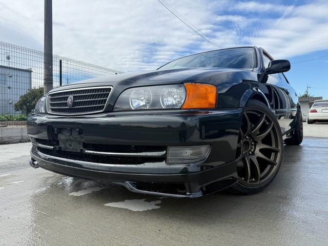 チェイサー ツアラーV クラッチ新品 ミッション新品 ホイールタイヤ新品 社外マフラー テイン車高調 5速ミッション 車検整備付 1ヶ月1000Km保証 修復歴無し(2枚目)