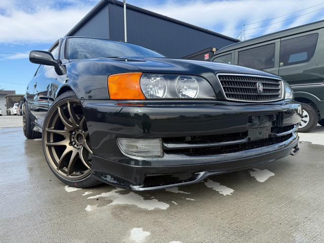 チェイサー ツアラーV クラッチ新品 ミッション新品 ホイールタイヤ新品 社外マフラー テイン車高調 5速ミッション 車検整備付 1ヶ月1000Km保証 修復歴無し(4枚目)