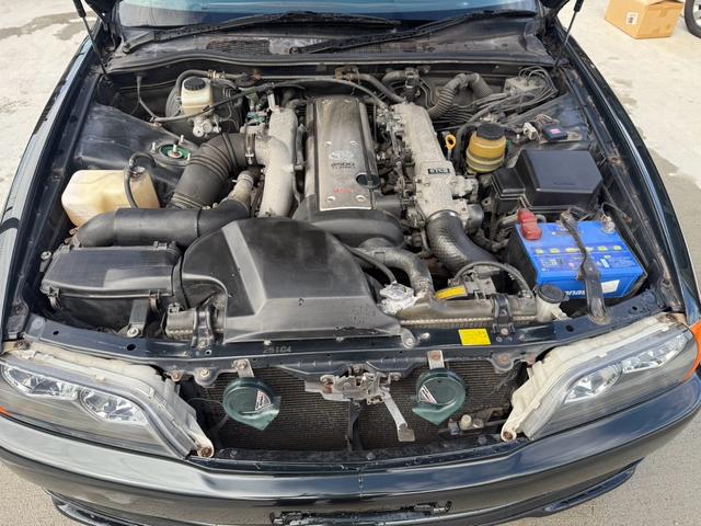 チェイサー ツアラーV クラッチ新品 ミッション新品 ホイールタイヤ新品 社外マフラー テイン車高調 5速ミッション 車検整備付 1ヶ月1000Km保証 修復歴無し(12枚目)