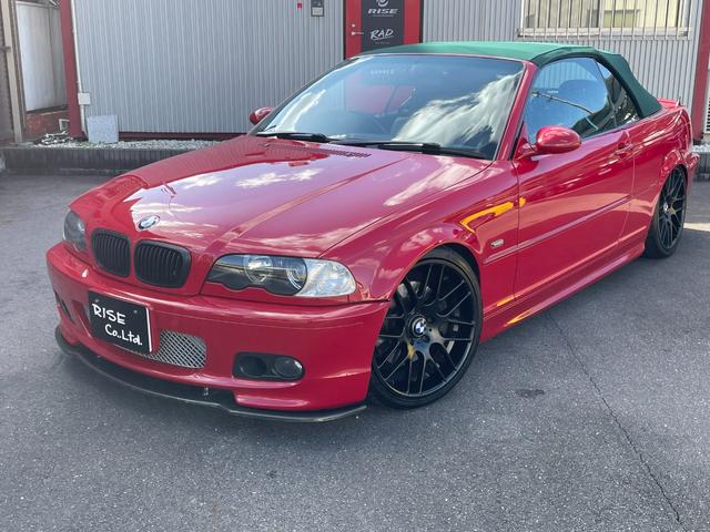 ３シリーズ ３３０Ｃｉカブリオーレ　Ｍスポーツ　オープン動作ＯＫ　Ｐｉｏｎｅｅｒディスプレイオーディオ　フロントスポイラー　車高調　１９インチＡＷ　ＬＥＤテール　Ｍ３用サイドミラー　Ｍ３風フォグカバー　社外シフトノブ　Ｋ＆Ｎエアクリ　社外タワーバー（2枚目）