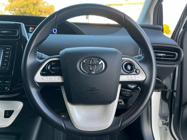 プリウス Ｓ　Ｓ　フルエアロ　純正１７ＡＷハイグロス塗装　バックカメラ　クルコン　オートハイビーム　衝突軽減ブレーキ　オートライト　ＥＴＣ　地デジ　Ｂｌｕｅｔｏｏｔｈ　ステアリングスイッチ　ＬＥＤヘッドライト（57枚目）