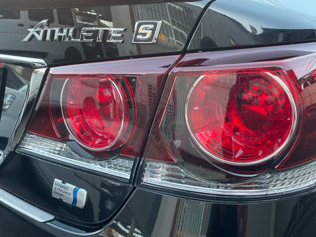 クラウンハイブリッド アスリートＳ　Ｊ－フロンティアリミテッド　後期モデル　特別仕様車　モデリスタエアロ，マフラー　ブラックスパッタリング１８ＡＷ　黒半革電動シート　衝突回避支援パッケ－ジ　シ－トベンチレ－ション　パドルシフト　ナビ　レーダークルーズ　ＥＴＣ（29枚目）