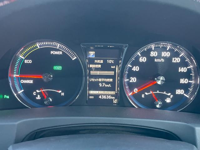 クラウンハイブリッド アスリートＳ　Ｊ－フロンティアリミテッド　後期モデル　特別仕様車　モデリスタエアロ，マフラー　ブラックスパッタリング１８ＡＷ　黒半革電動シート　衝突回避支援パッケ－ジ　シ－トベンチレ－ション　パドルシフト　ナビ　レーダークルーズ　ＥＴＣ（36枚目）