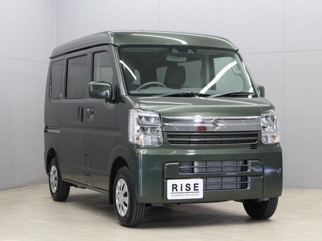 エブリイ ジョインターボ　届出済未使用車　４ＷＤ　デュアルカメラブレーキ　ＬＥＤヘッドライト　スマートキー　プッシュスタート　シートヒーター　リアパーキングセンサー　レーンキープアシスト　オートハイビーム（4枚目）