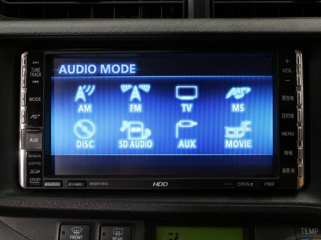 アクア G HDDナビ フルセグTV DVD再生 録音再生 ETC ドライブレコーダー 革巻きステア ステアリモコン オートライト フォグ プライバシーガラス スマートキー プッシュスタート 禁煙車(11枚目)