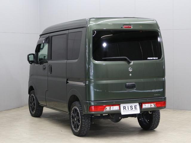 エブリイ ジョインターボ RIDE TECH前後ショートバンパー&1インチUPスプリング XTREME-J15インチアルミ R/Tタイヤ SDナビ フルセグTV Bluetoothオーディオ バックカメラ ミラー型ドラレコ(8枚目)