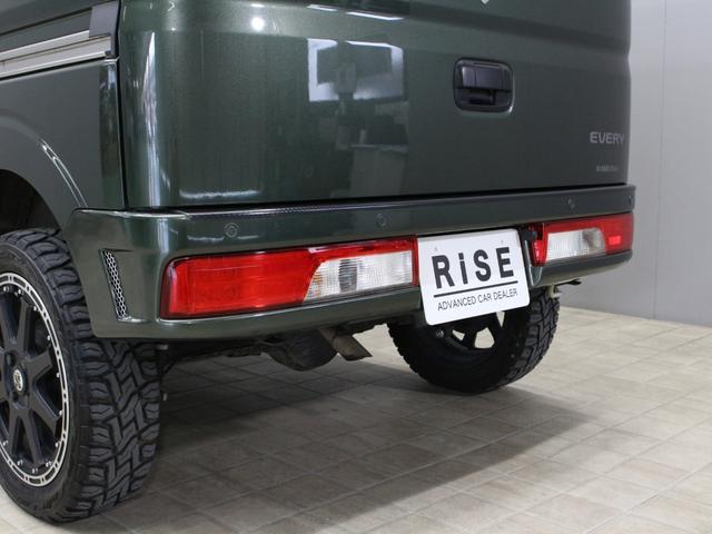 エブリイ ジョインターボ RIDE TECH前後ショートバンパー&1インチUPスプリング XTREME-J15インチアルミ R/Tタイヤ SDナビ フルセグTV Bluetoothオーディオ バックカメラ ミラー型ドラレコ(45枚目)
