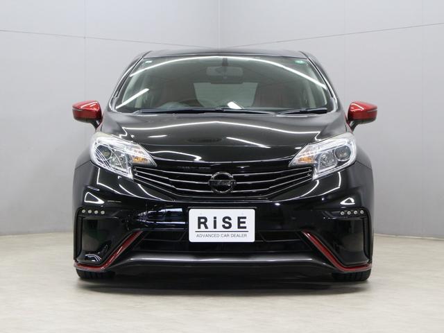 ノート ニスモ　Ｓ　５ＭＴ／純正レカロシート／ニスモ専用エアロ／ＴＥＩＮ車高調／柿本改マフラー／インパルリアウイング／ワークマイスター１７アルミ／後期ＬＥＤテールランプ／カーボン調パネル／ナビ／フルセグ／ＢＴ再生／ＥＴＣ（3枚目）