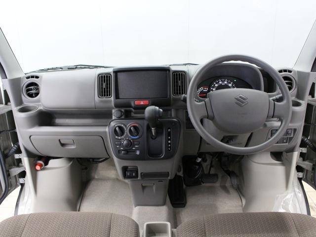 エブリイ ジョイン 届出済未使用車 パートタイム4WD プラスライン前後ショートバンパー 2インチリフトアップ ENKEI14インチアルミ R/Tタイヤ セーフティサポート シートヒーター スマートキー プッシュスタート(2枚目)