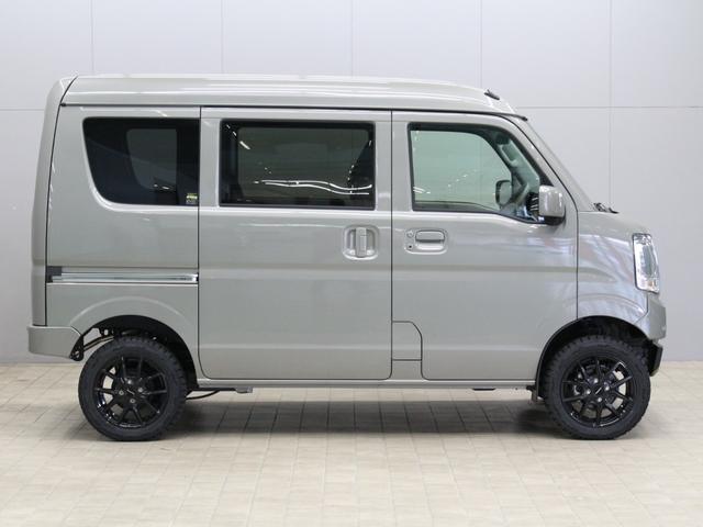 エブリイ ジョイン 届出済未使用車 パートタイム4WD プラスライン前後ショートバンパー 2インチリフトアップ ENKEI14インチアルミ R/Tタイヤ セーフティサポート シートヒーター スマートキー プッシュスタート(5枚目)