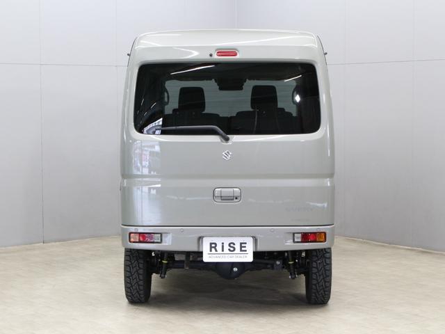 エブリイ ジョイン 届出済未使用車 パートタイム4WD プラスライン前後ショートバンパー 2インチリフトアップ ENKEI14インチアルミ R/Tタイヤ セーフティサポート シートヒーター スマートキー プッシュスタート(7枚目)