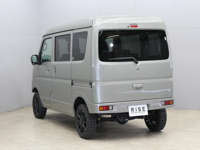 エブリイ ジョイン 届出済未使用車 パートタイム4WD プラスライン前後ショートバンパー 2インチリフトアップ ENKEI14インチアルミ R/Tタイヤ セーフティサポート シートヒーター スマートキー プッシュスタート(8枚目)