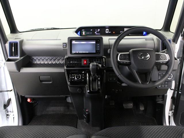 タント カスタムRSセレクション 純正ナビ パノラミックビュー フルセグTV Bluetoothオーディオ HDMI ナビ連動ドラレコ ETC ハーフレザーシート シートヒーター LEDヘッドライト スーパースライドシート 禁煙車(2枚目)