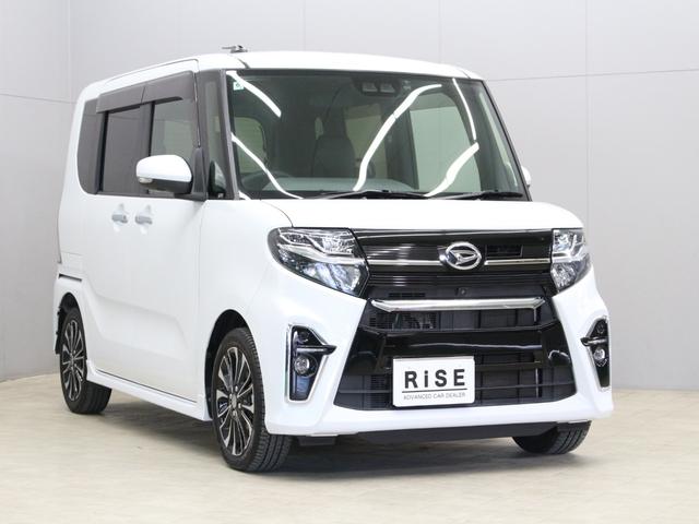 タント カスタムRSセレクション 純正ナビ パノラミックビュー フルセグTV Bluetoothオーディオ HDMI ナビ連動ドラレコ ETC ハーフレザーシート シートヒーター LEDヘッドライト スーパースライドシート 禁煙車(4枚目)