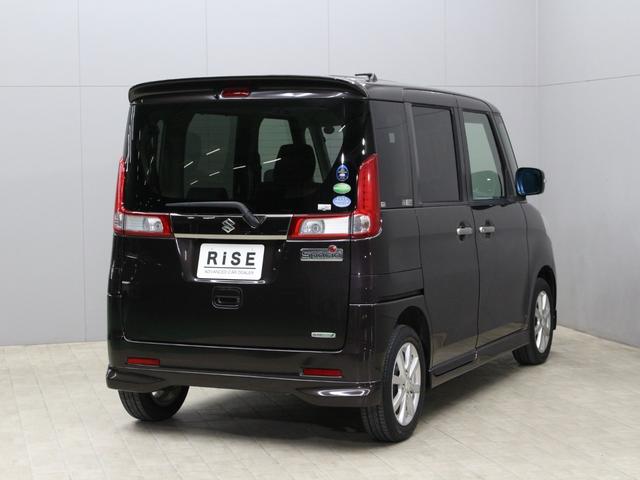 スペーシア Xリミテッド ワンオーナー 両側パワースライドドア レーダーブレーキサポート ナビ フルセグTV Bluetoothオーディオ バックカメラ ETC オートライト HID シートヒーター スマートキー2個 禁煙車(6枚目)