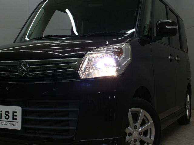 スペーシア Xリミテッド ワンオーナー 両側パワースライドドア レーダーブレーキサポート ナビ フルセグTV Bluetoothオーディオ バックカメラ ETC オートライト HID シートヒーター スマートキー2個 禁煙車(43枚目)