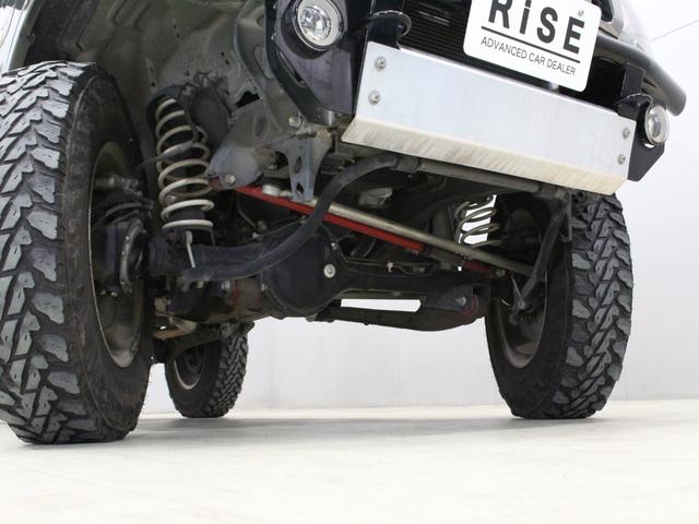 ジムニー ランドベンチャー タニグチ3インチリフトアップキット/ワイルドグースクローラーバンパー&リアヒッチメンバーバンパー/ショウワガレージマフラー/ジムケンタックサイドシルガード/ナビ/バックカメラ/シートヒーター/ETC(5枚目)