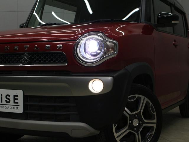 ハスラー X 2トーンカラー/禁煙車/衝突軽減ブレーキ/エネチャージ/ナビ/フルセグ/BT再生/シートヒーター/HIDヘッドライト/オートライト/フォグランプ/スマートキー/プッシュスタート/ETC/純正15アルミ(3枚目)