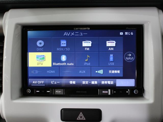 ハスラー X 2トーンカラー/禁煙車/衝突軽減ブレーキ/エネチャージ/ナビ/フルセグ/BT再生/シートヒーター/HIDヘッドライト/オートライト/フォグランプ/スマートキー/プッシュスタート/ETC/純正15アルミ(4枚目)